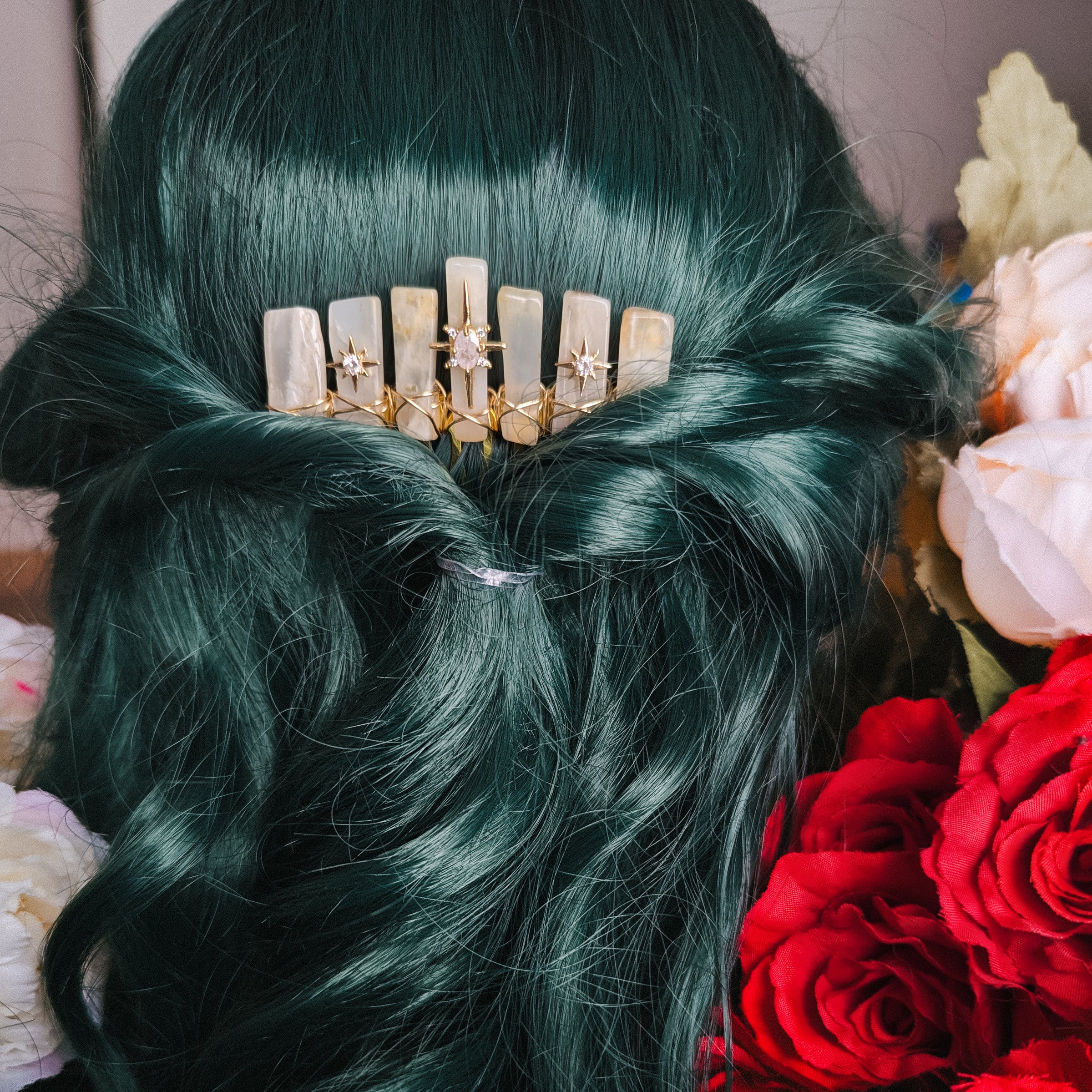 AGATE MOUSSE - PEIGNE À CHEVEUX🌙🌿