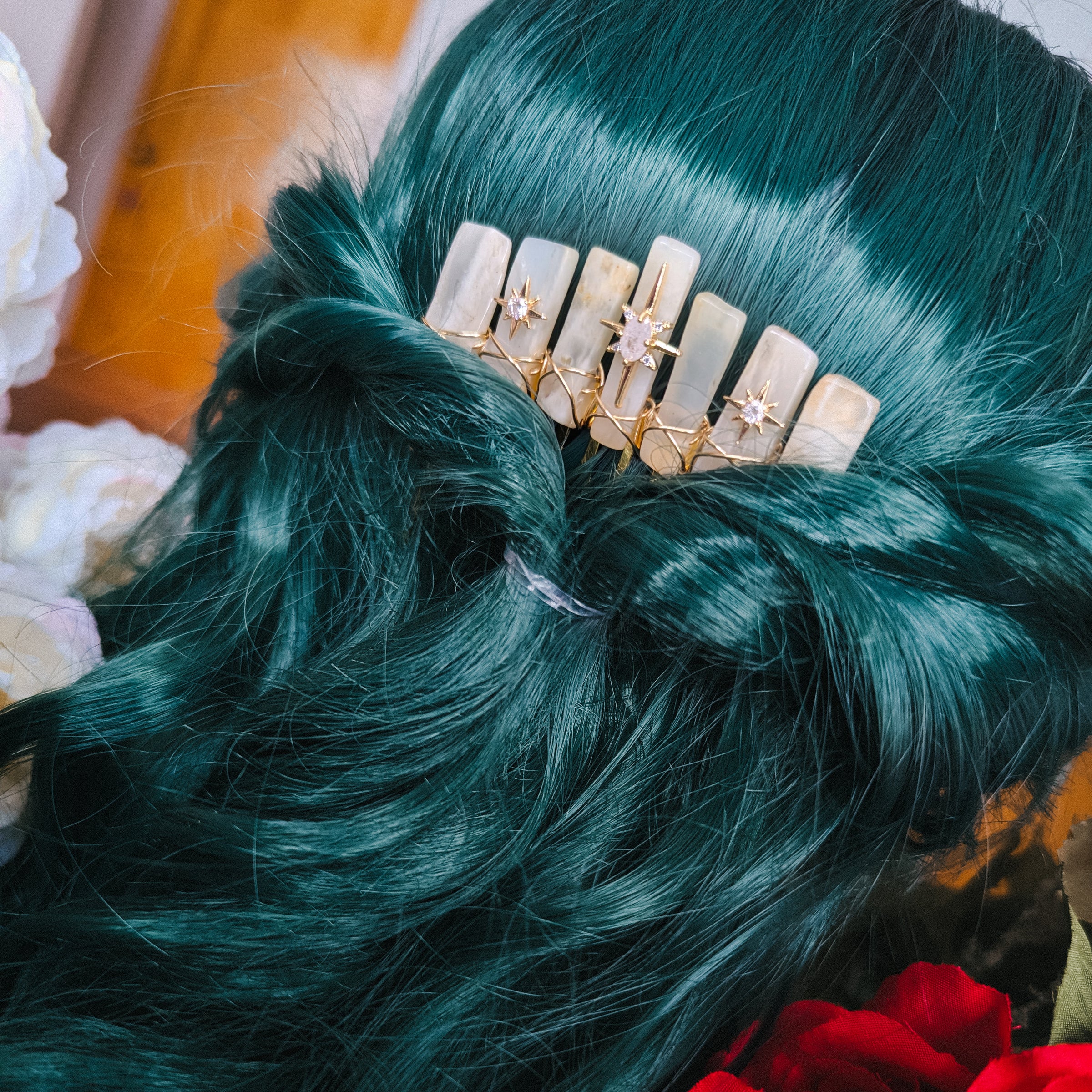 AGATE MOUSSE - PEIGNE À CHEVEUX🌙🌿