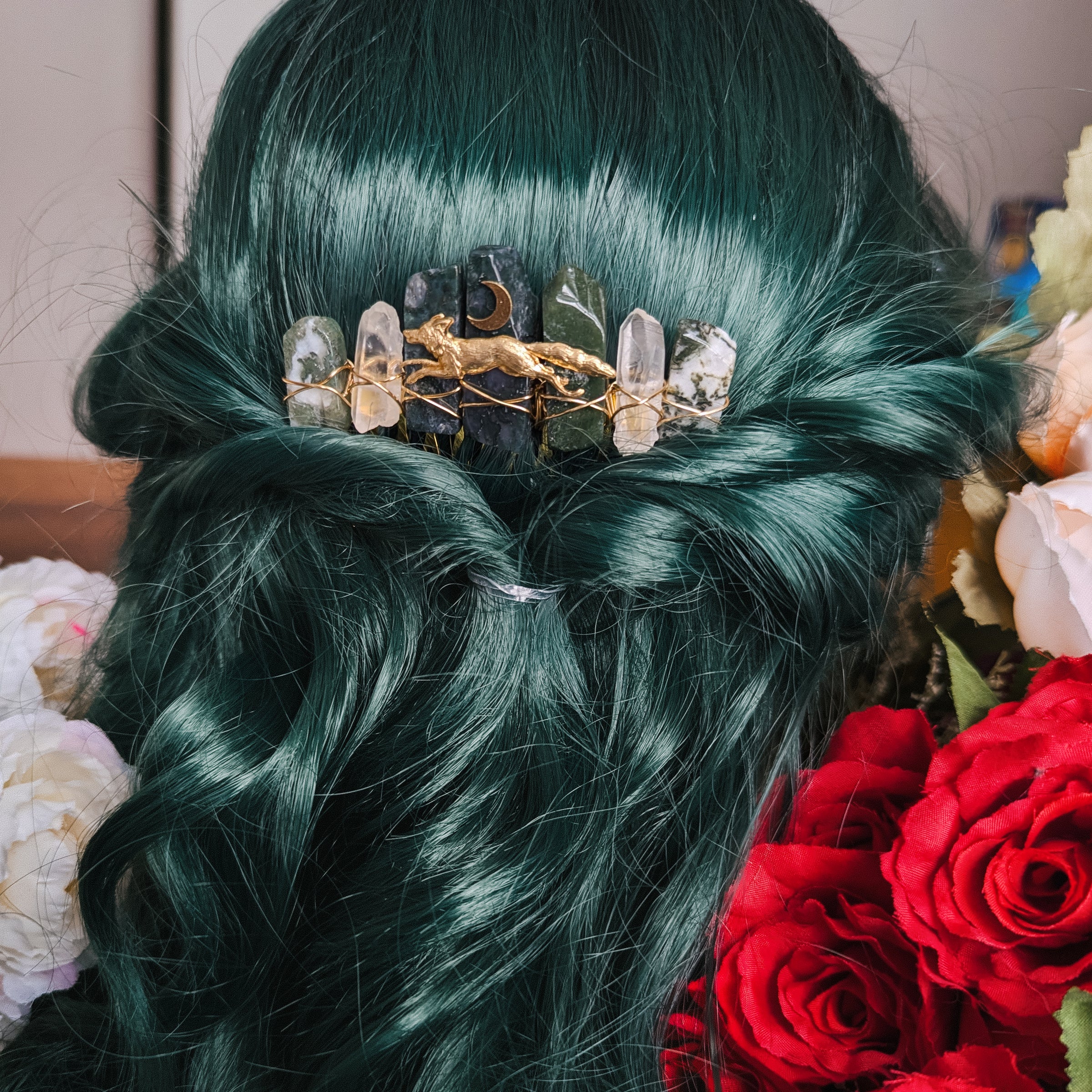 AGATE MOUSSE - PEIGNE À CHEVEUX🌙🌿