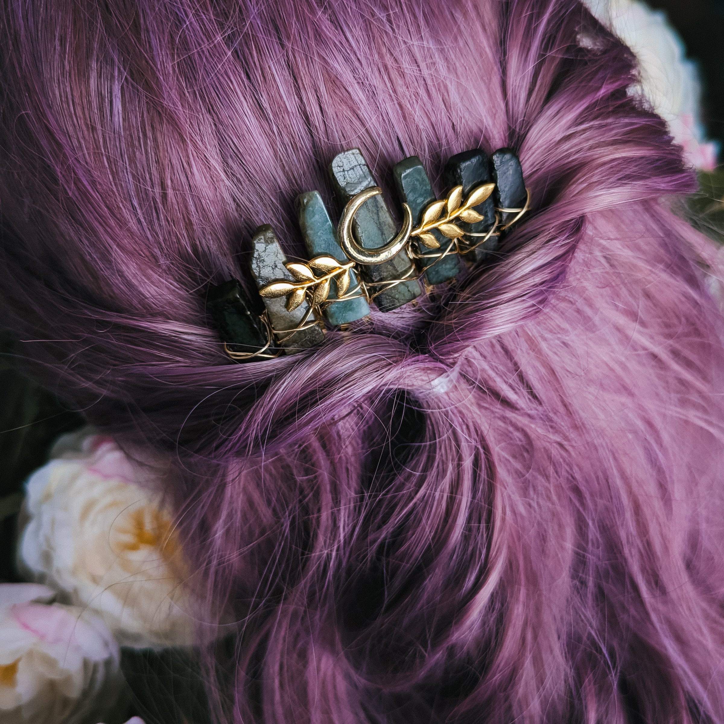 AGATE MOUSSE - PEIGNE À CHEVEUX🌙🌿