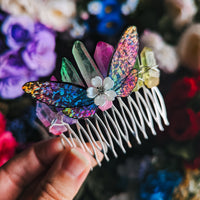 FAIRY TIE-DYE - HAIRCOMB