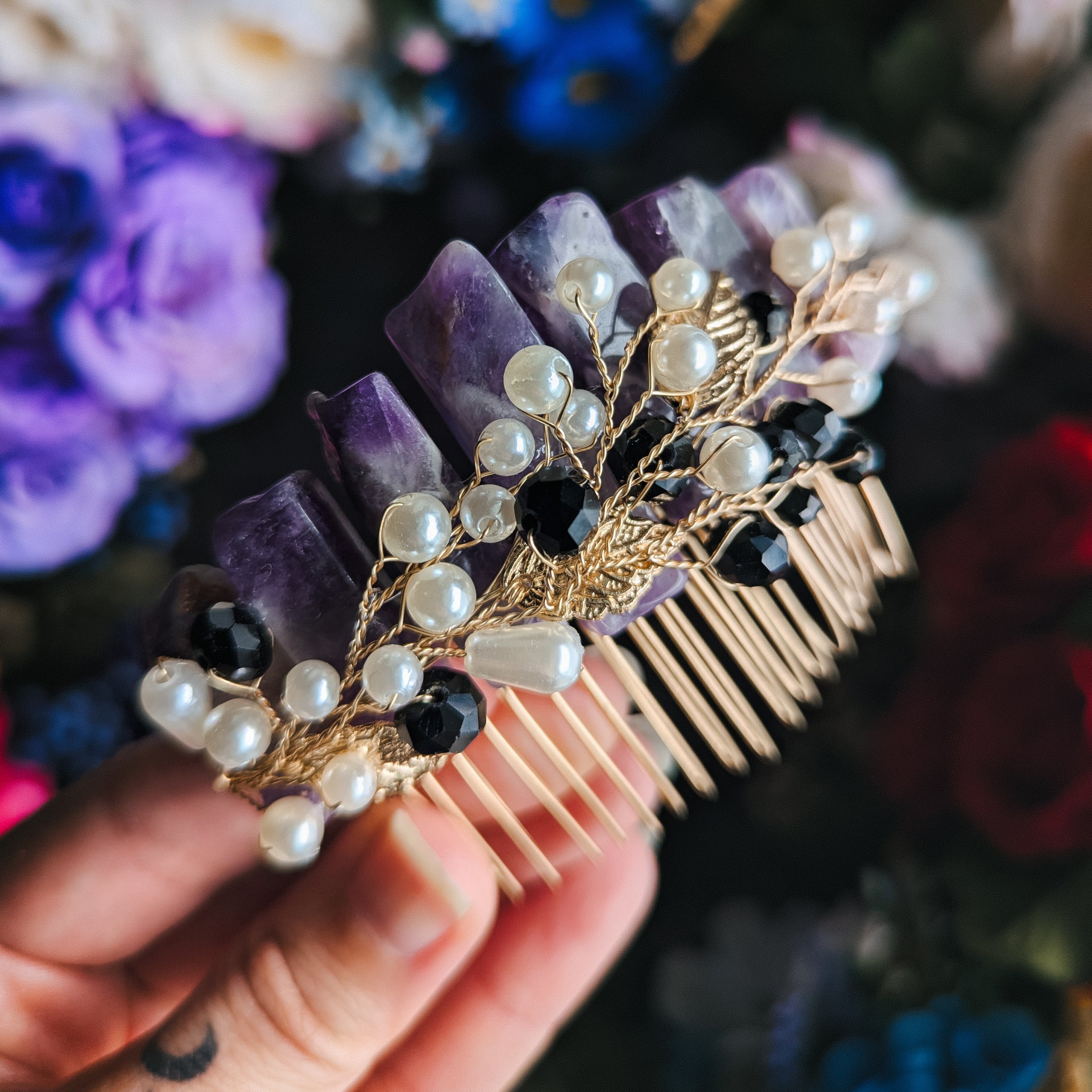 AMETHYST - HAIRCOMB
