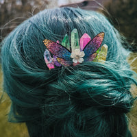 FAIRY TIE-DYE - HAIRCOMB
