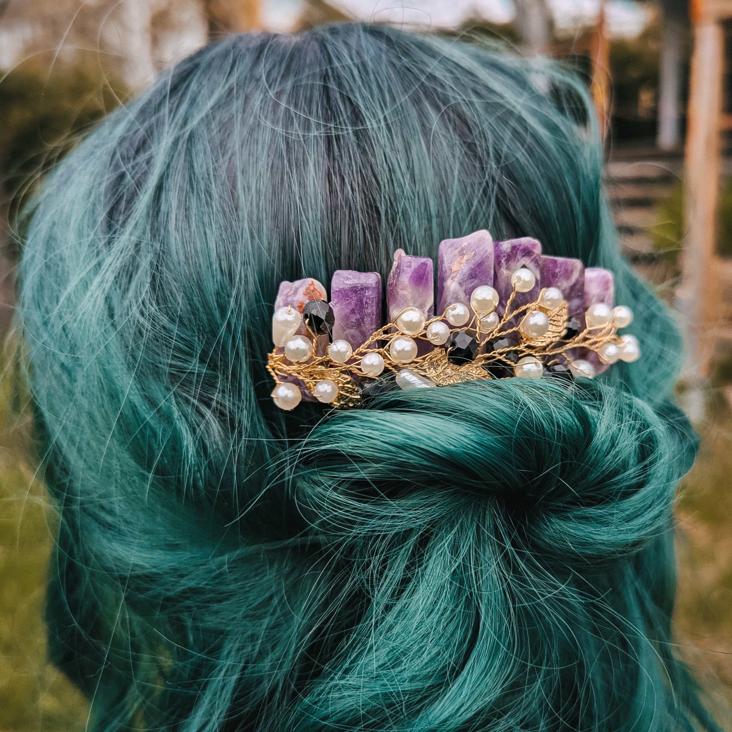 AMETHYST - HAIRCOMB