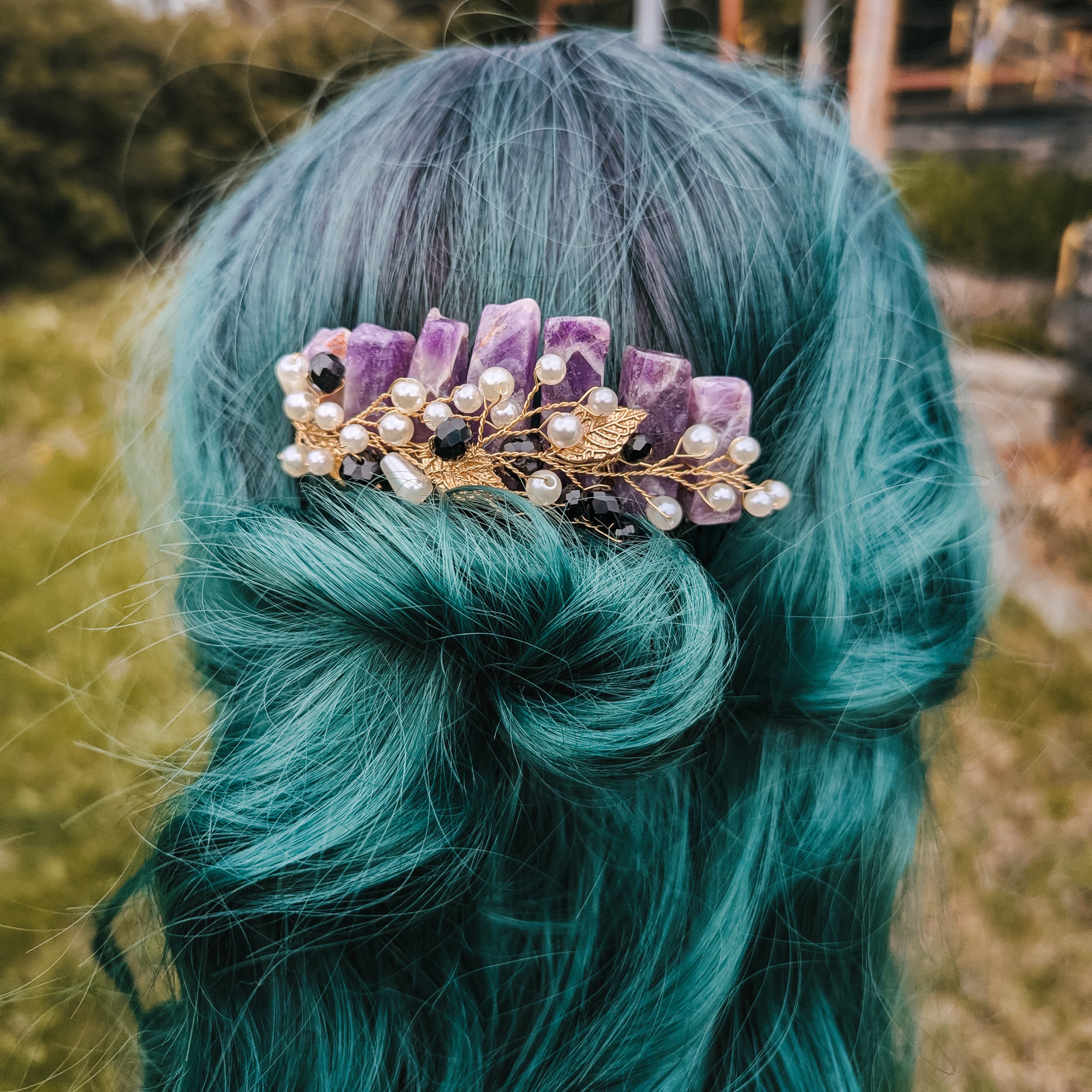 AMETHYST - HAIRCOMB