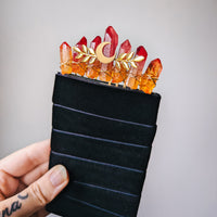 FIRE QUARTZ - BOUTONNIERE 2-IN-1