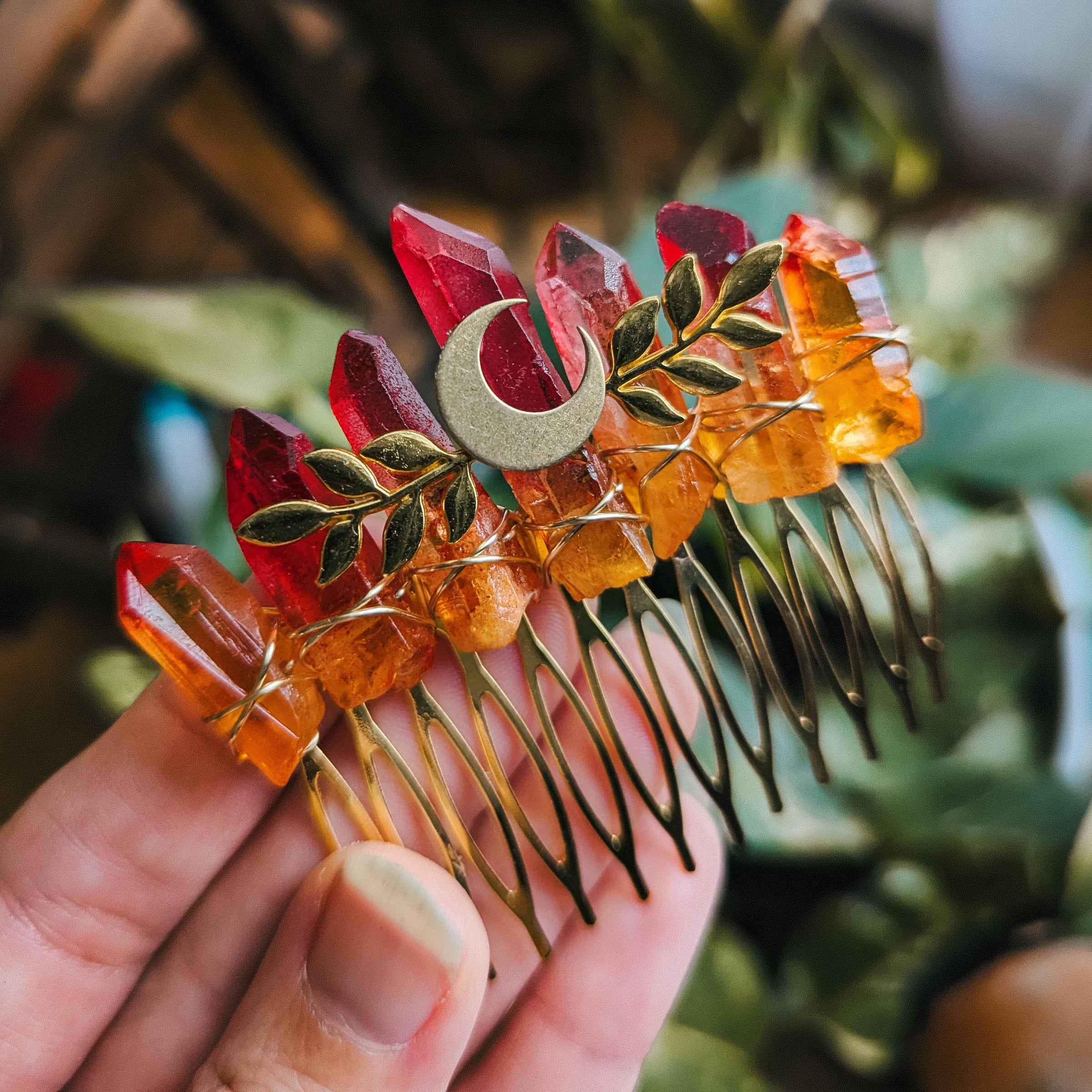 FIRE QUARTZ - BOUTONNIERE 2-IN-1
