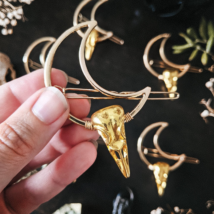 GOLD CROW MOONCLIP
