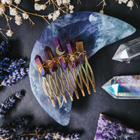 PEIGNE DRAGA VIOLET[G]🌙