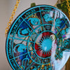 HUGE ZODIAC WHEEL - BLUE