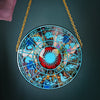 HUGE ZODIAC WHEEL - BLUE
